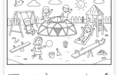 12 Free Printable Search And Find Activities - Pjs And Paint for Hidden Picture Search
