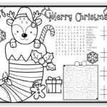 14 Printable Christmas Placemats Activity (Free Pdf Printables With Regard To Christmas Hidden Pictures To Print