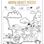 16 Bible Hidden Pictures Worksheets   Free Pdf At Worksheeto Pertaining To Sheep Find A Hidden Picture Page