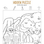 16 Bible Hidden Pictures Worksheets   Free Pdf At Worksheeto With Regard To Free Christian Teens Hidden Pictures Printable
