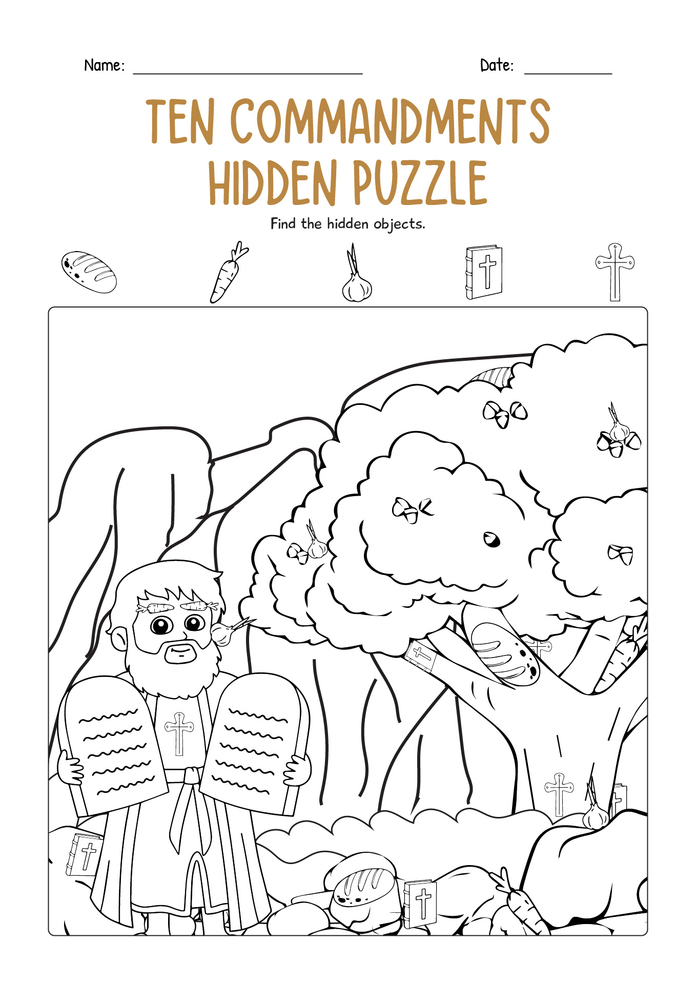 16 Bible Hidden Pictures Worksheets - Free Pdf At Worksheeto with regard to Free Christian Teens Hidden Pictures Printable