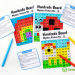 32 Awesome [Printable] Hundreds Board Mystery Picture Task Cards Within Hundreds Chart Hidden Pictures Free