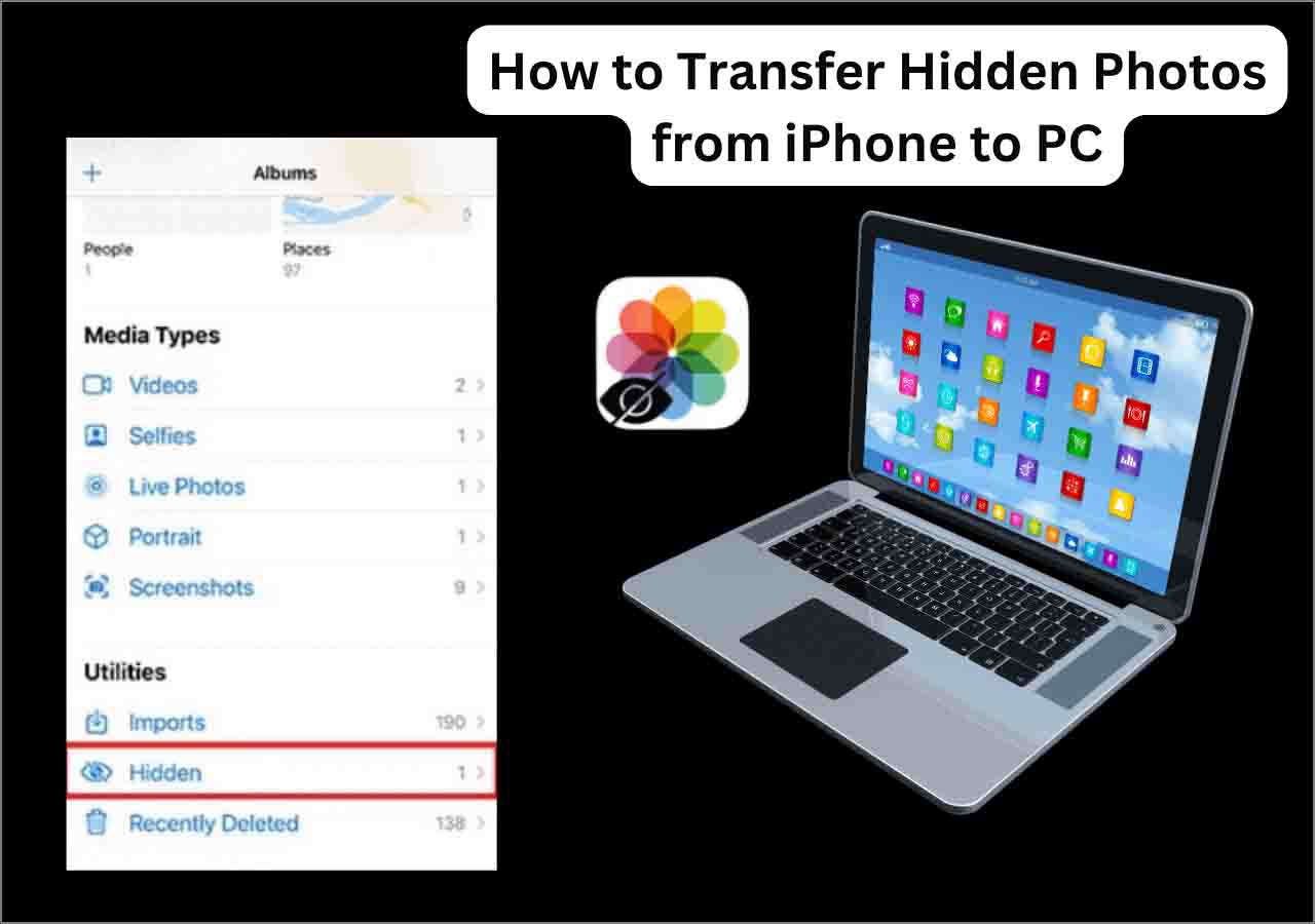 4 Methods To Transfer Hidden Photos From Iphone To Pc with Will Hidden Pictures Transfer To New Iphone