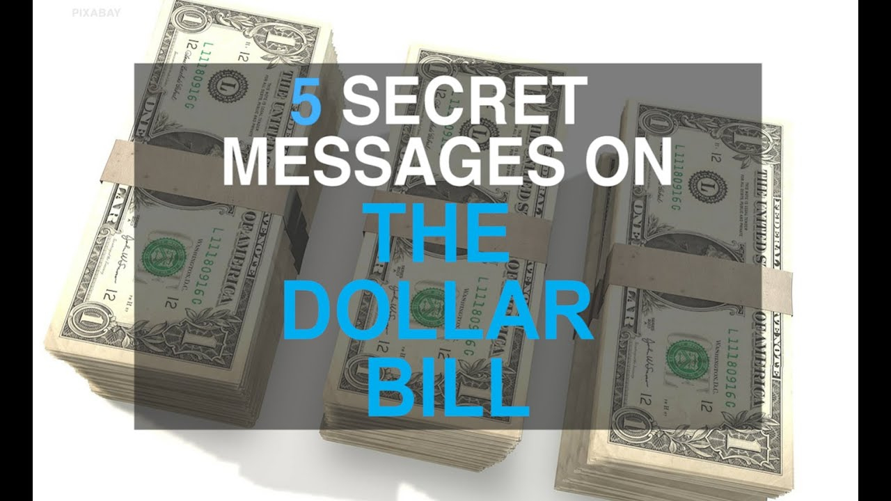 5 Hidden Messages On The Dollar Bill with Hidden Pictures in 5 Dollar Bill