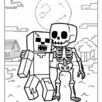 63 Free Minecraft Coloring Pages   Smooth Draw Pertaining To Minecraft Hidden Pictures Free Printables