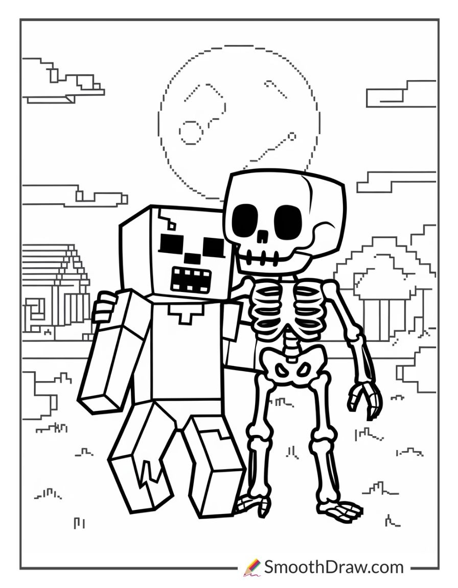 63 Free Minecraft Coloring Pages - Smooth Draw pertaining to Minecraft Hidden Pictures Free Printables