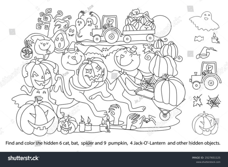 Halloween Hidden Pictures