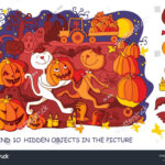 68 Hidden Object Games Halloween Royalty Free Images, Stock Photos With Pumpkin Patch Hidden Pictures
