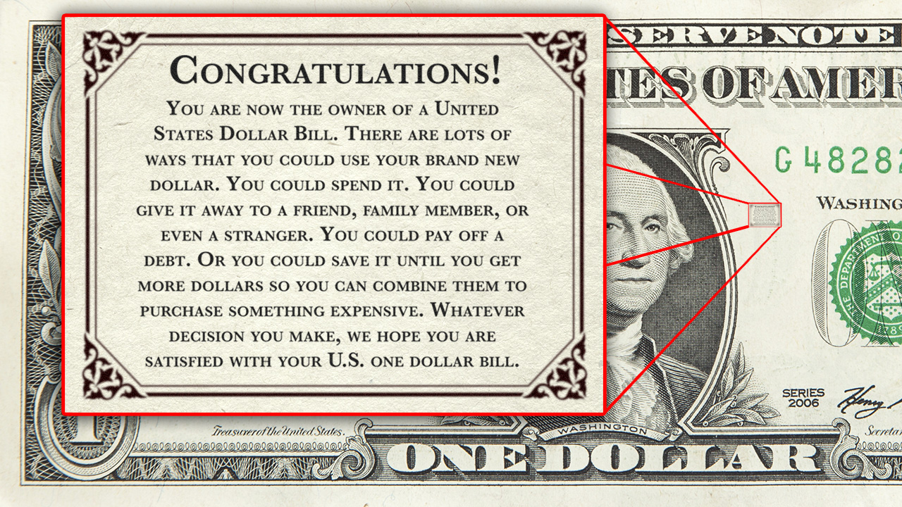 9 Mind-Blowing Things Hidden On The $1 Bill - Clickhole within Hidden Pictures On Us Money