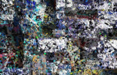 Abstract Painting. Hidden Message. 3D Rendering Stock Photo - Alamy intended for Abstract Art Hidden Pictures