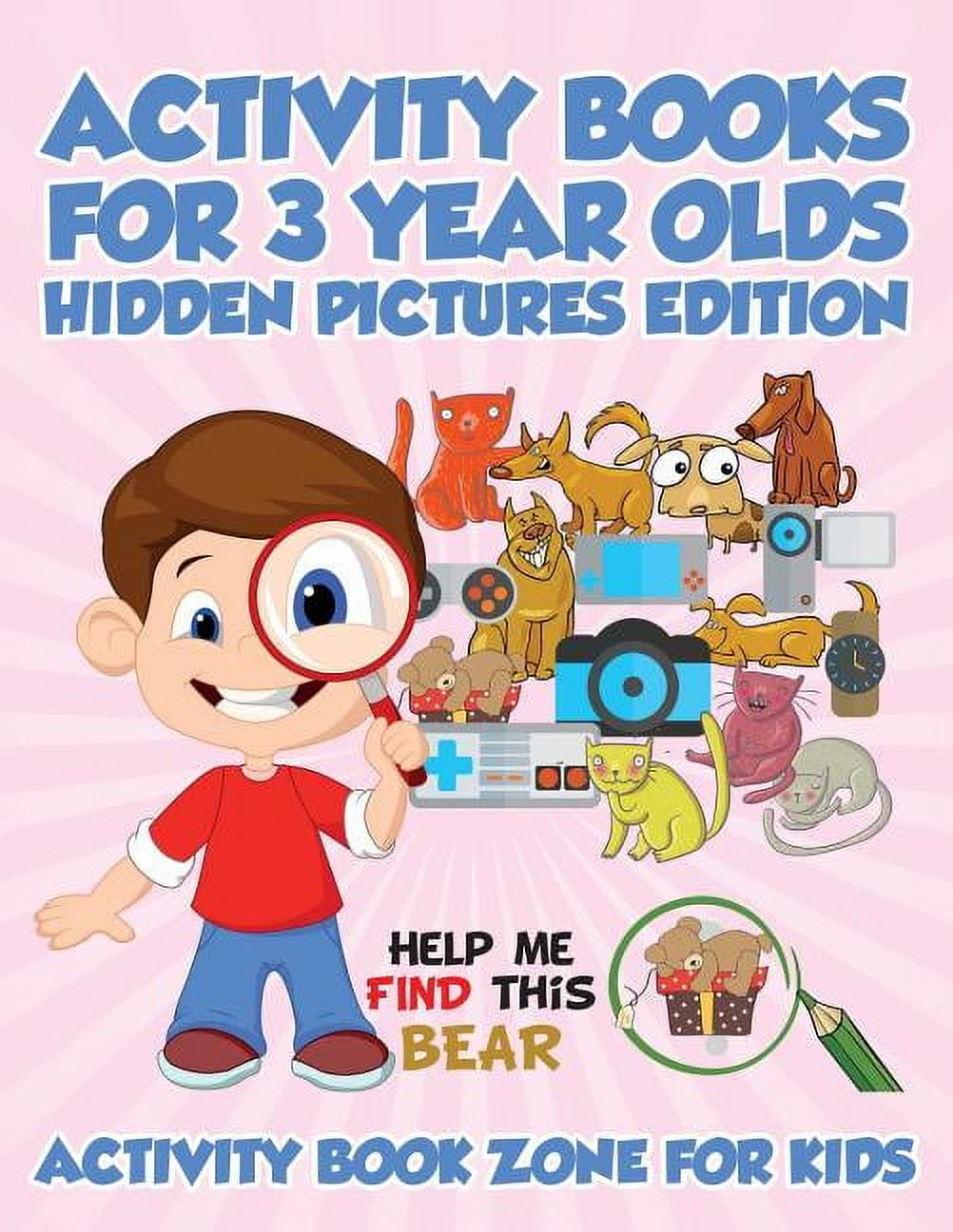Activity Books For 3 Year Olds Hidden Pictures Edition, (Paperback inside Hidden Pictures For 3 Year Olds