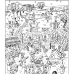 Activity Sheets Index | Bible Cartoons In Free Hidden Different Pictures Bible Puzzles