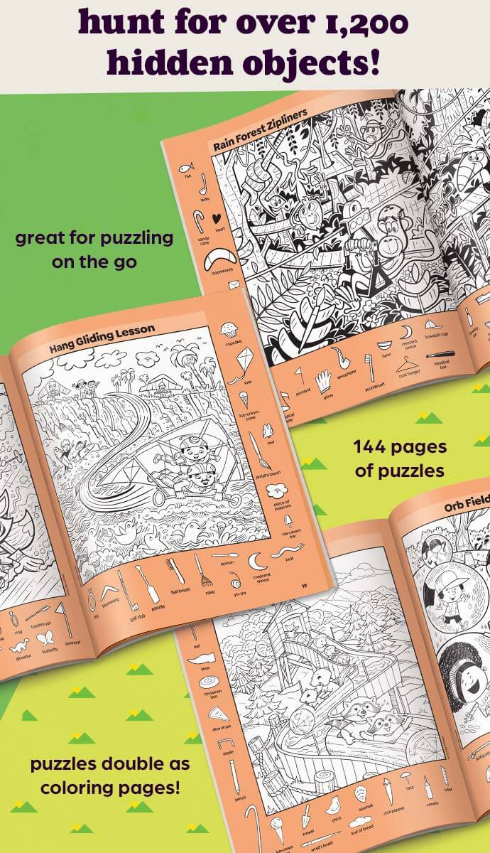 Adventure Puzzles Hidden Pictures Book | Highlights For Children throughout Extreme Hidden Pictures