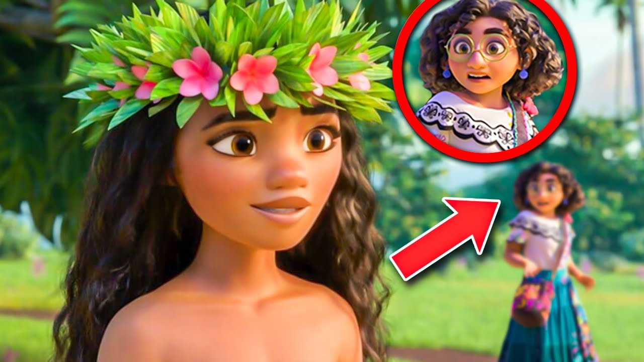 All Secrets You Missed In Moana in Hidden Pictures In Moana