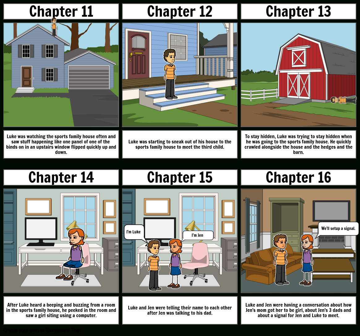 Among The Hidden Chapter 11-16 Storyboardfa30Bb05 with regard to Among the Hidden Pictures of Luke