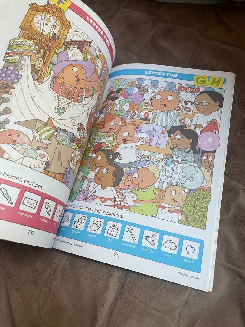 Big Hidden Pictures &amp;amp; More (Ages 6-8) 幼兒書找不同迷宮, 興趣及遊戲 in Big Hidden Pictures and More