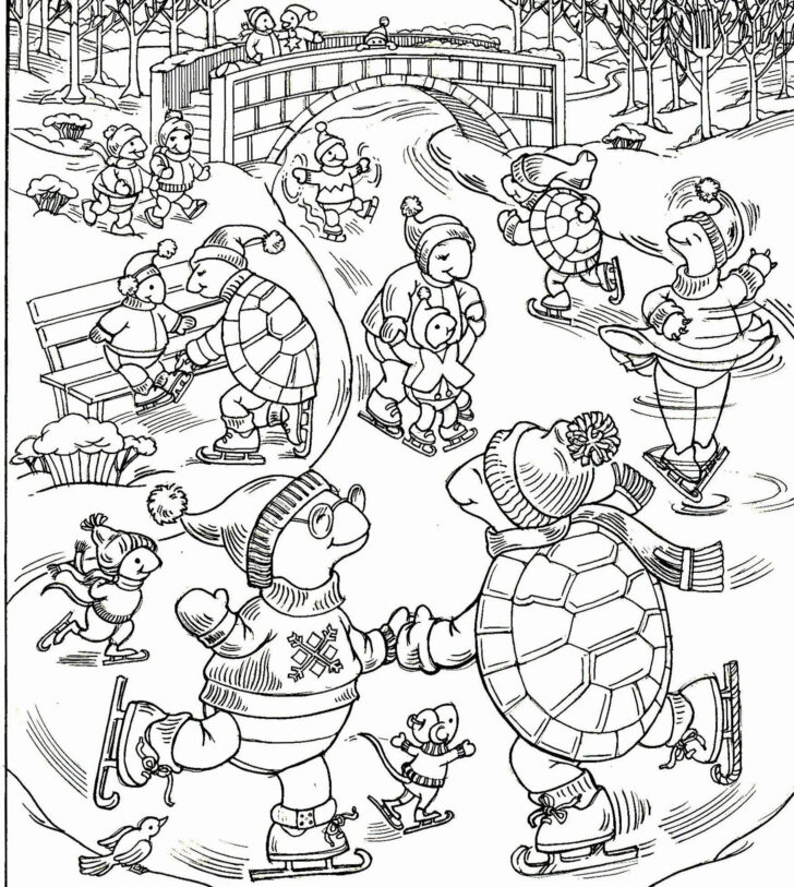 Winter Highlights Hidden Pictures