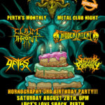 Blacken Cancel + New Show In Perth! In Hidden Pictures Club Cancel