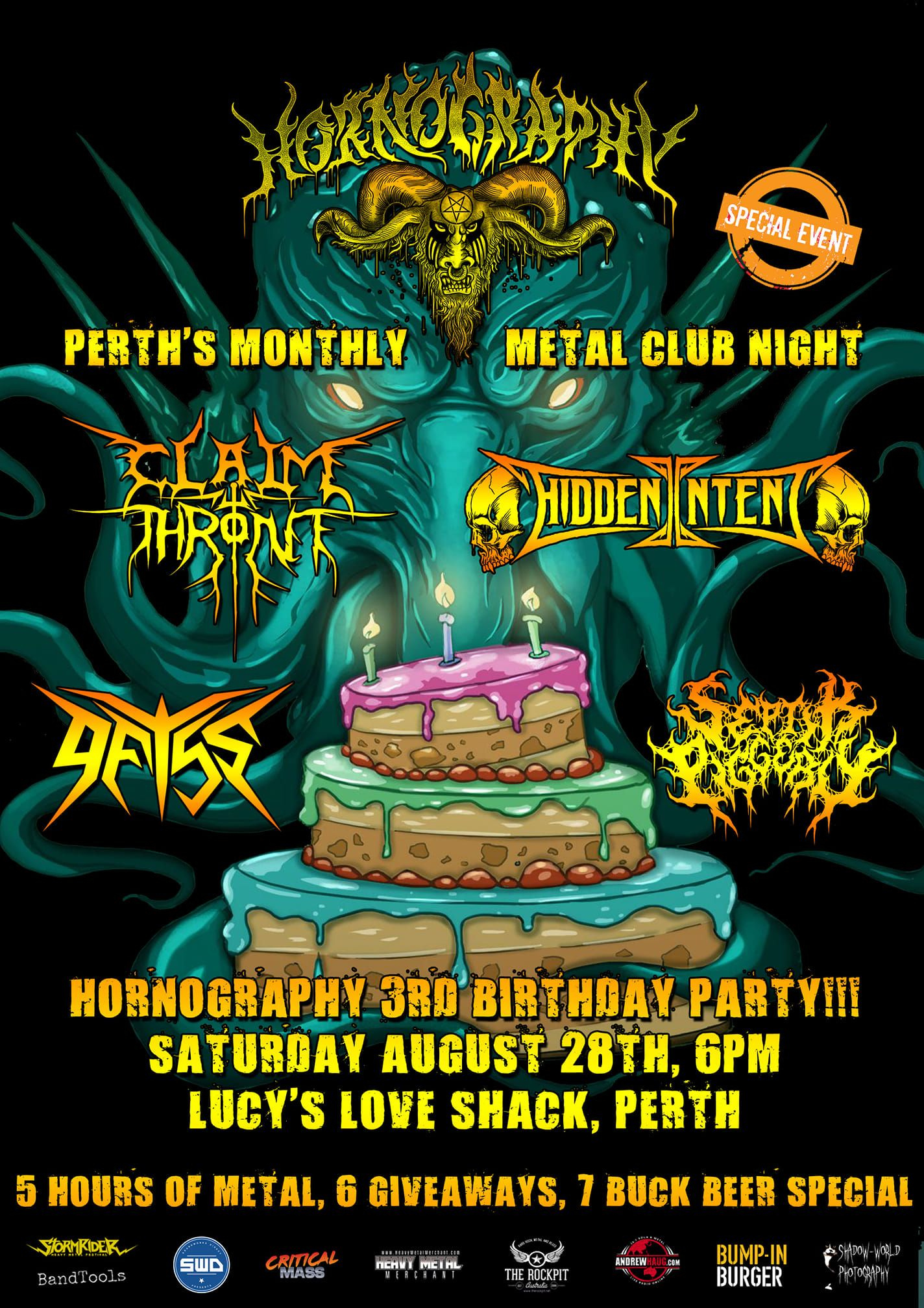 Blacken Cancel + New Show In Perth! in Hidden Pictures Club Cancel