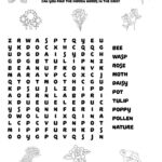 Blossom Hidden Words • Beeloo Printable Crafts And Activities For Kids Within Hidden Words In A Picture Free Printing