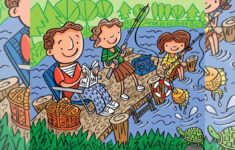 Brain Teaser Picture Puzzle: Can You Spot All 6 Words Hidden with Pictures with Hidden Images Puzzle