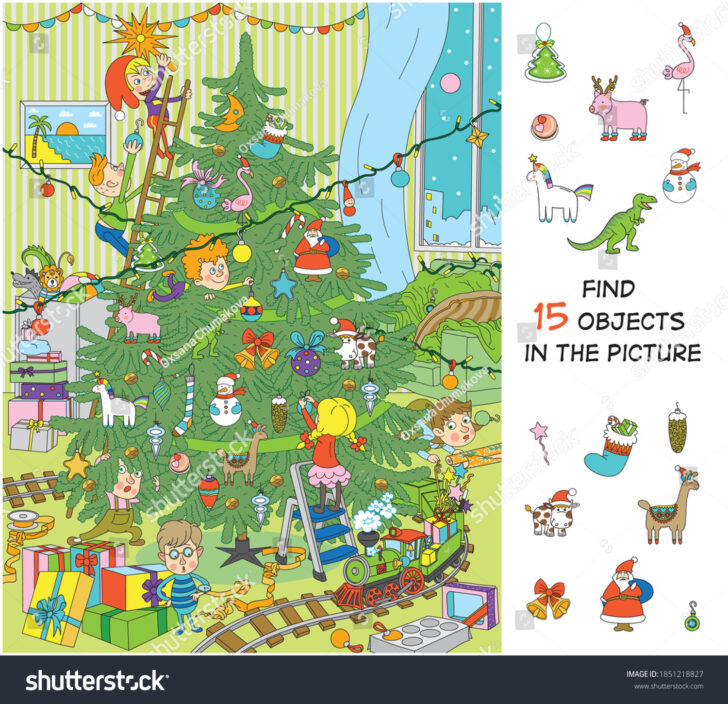 Christmas Find the Hidden Pictures