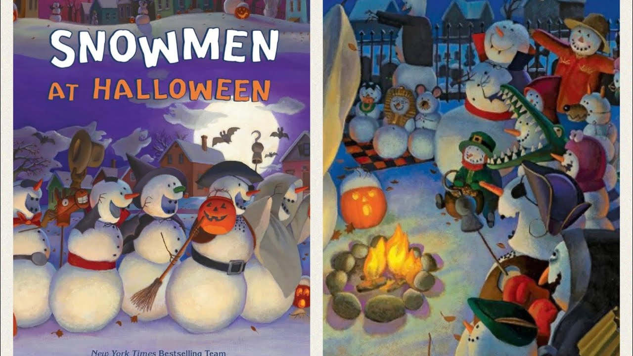 Children’s Read Aloud - Snowmen At Halloween ☃️ 🎃 intended for Snowmen at Halloween Hidden Pictures