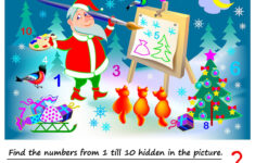 Christmas Game &amp; Activity Pages For Kids: 10 Free Holiday-Themed throughout Hidden Pictures Christmas Theme