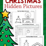 Christmas Hidden Picture Printables   Mamas Learning Corner With Christmas Hidden Pictures Free Printable