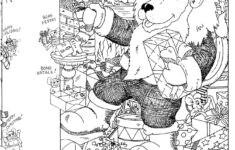 Christmas Hidden Picture Puzzle/Coloring Page - Worksheets Library pertaining to Christmas Hidden Pictures For Adults