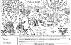 Co-Op Kids Corner · North Coast Co-Op inside September Hidden Objects Printable