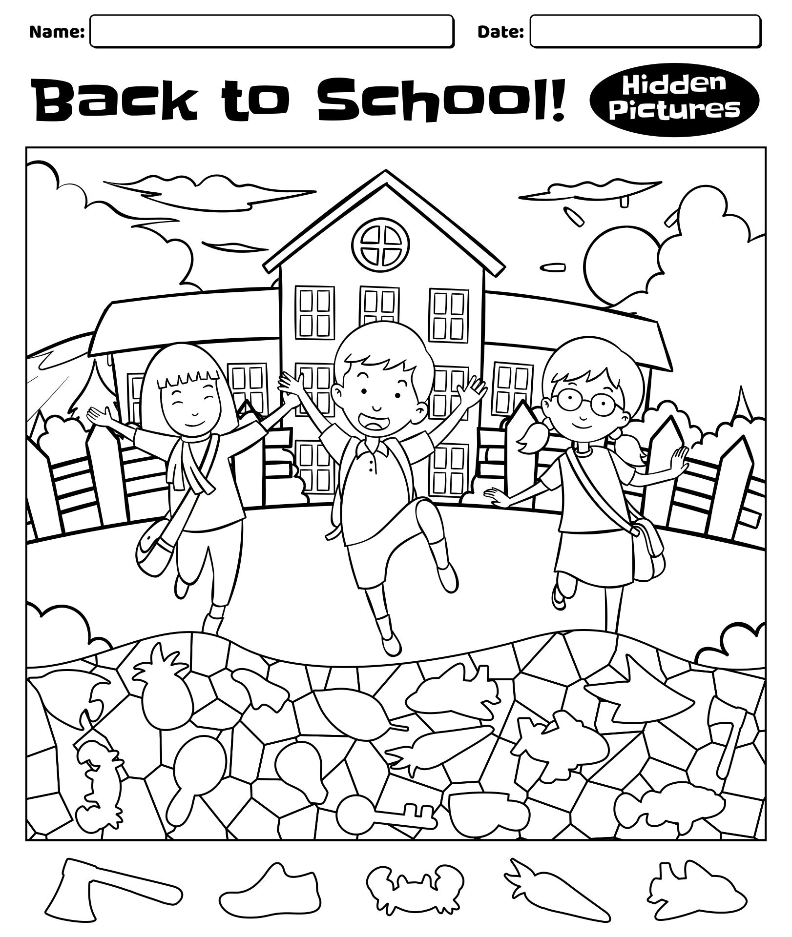 Collection 102+ Pictures Back To School Hidden Pictures Printable for Back To School Hidden Pictures