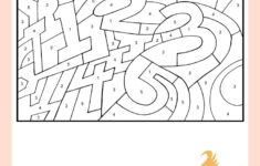 Coloringnumbers: Hidden Numbers | Worksheet | Education intended for Hidden Pictures With Numbers To Color