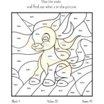 Colormultiplication Fun! Free Printable Worksheets For Kids (Pdf) For Multiplication Colouring Hidden Pictures Free