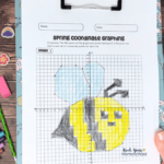 Coordinate Graphing Mystery Pictures For Spring Fun (Free) Intended For Coordinate Graphing Hidden Pictures