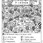 Custom Activity Page (Digital File) — Chari Pere Art With Hidden Pictures Shake Break