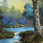 Dark Waterfall For Highlights Hidden Pictures Barn Painting Answers