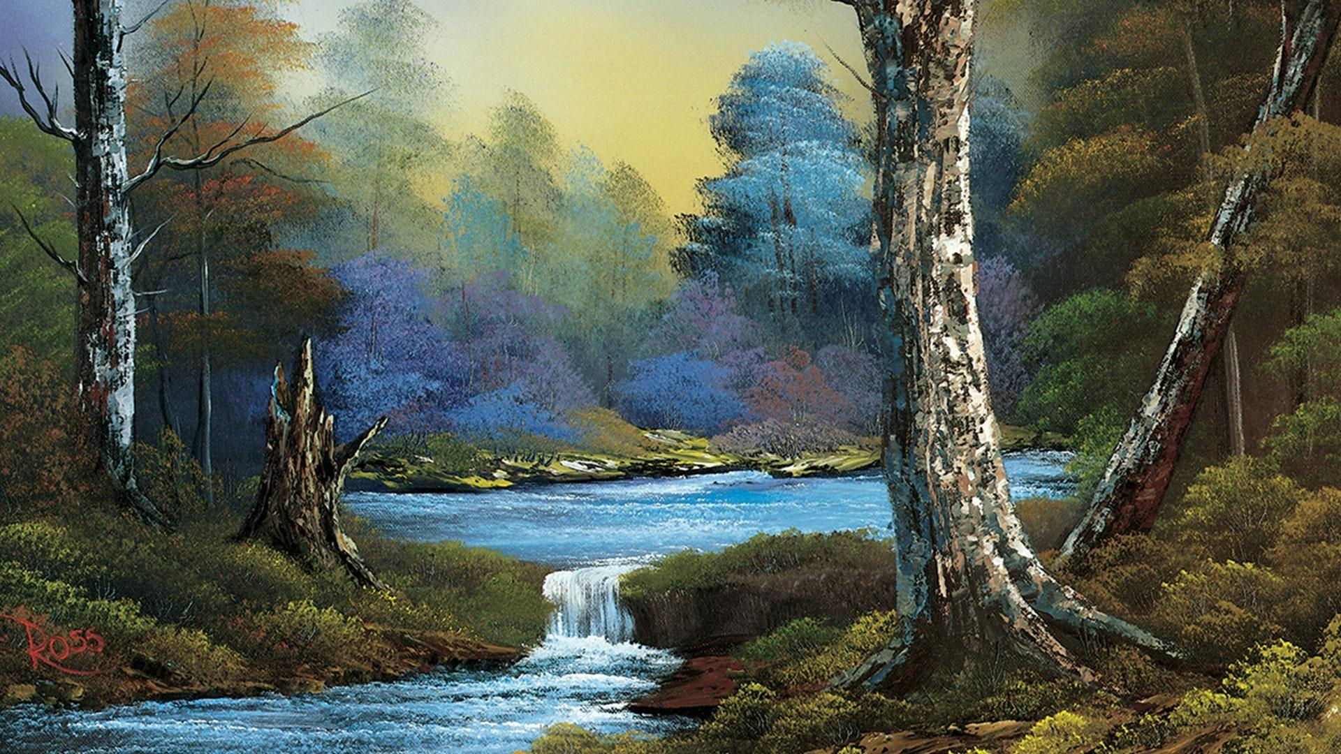 Dark Waterfall for Highlights Hidden Pictures Barn Painting Answers