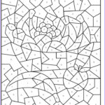 Difficult Colornumber Coloring Page For Kids Within Hidden Pictures With Numbers To Color