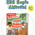 Dikkat Atölyesi Yayınları Highlights: Jumbo Kitap Hidden Pictures   Kolektif Within Highlights Jumbo Hidden Pictures