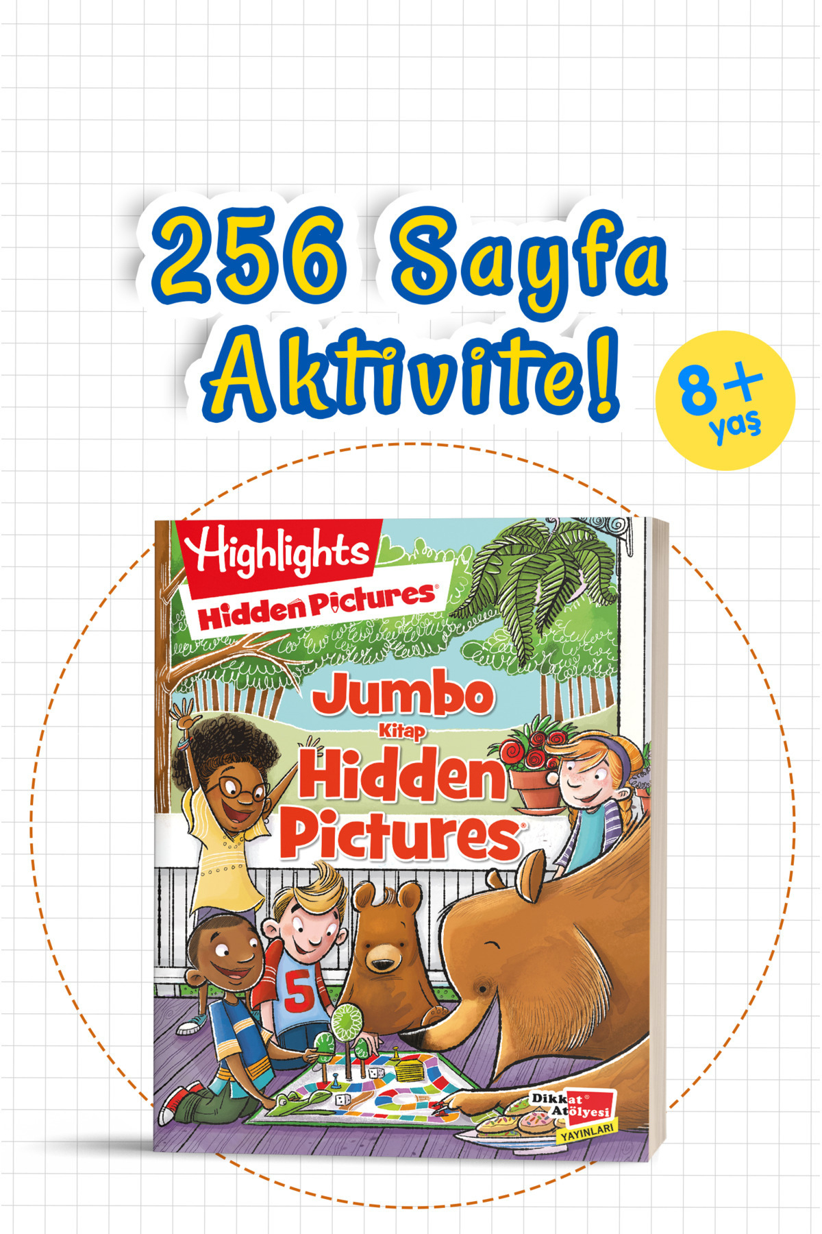 Dikkat Atölyesi Yayınları Highlights: Jumbo Kitap Hidden Pictures - Kolektif within Highlights Jumbo Hidden Pictures