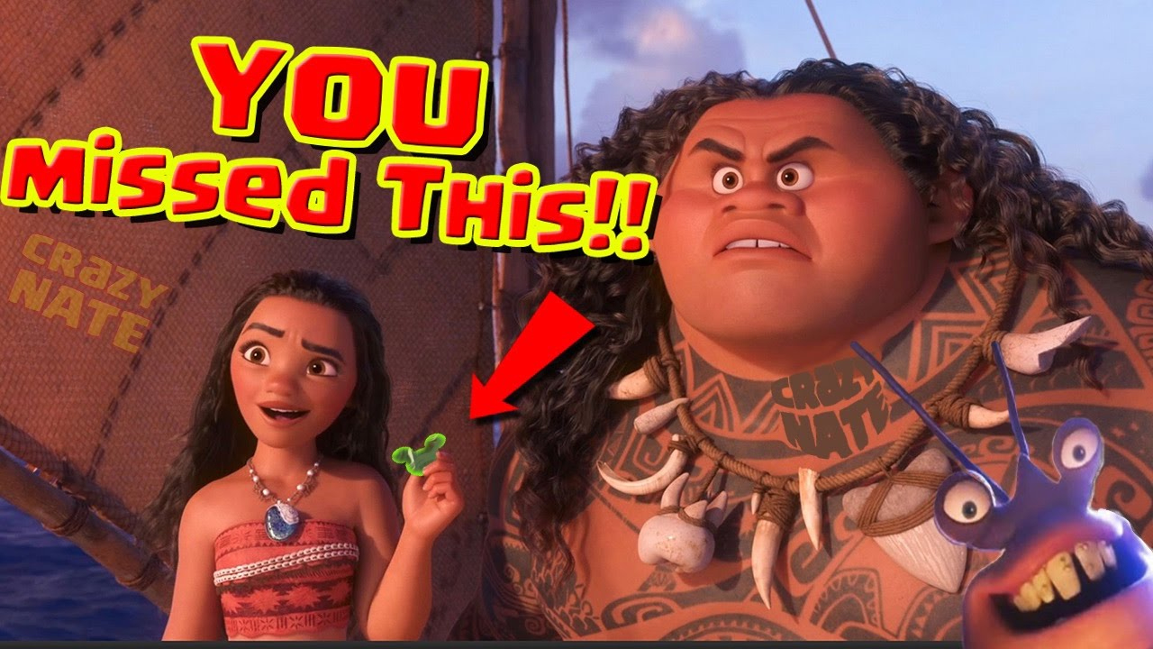 Disney&amp;#039;S Moana Easter Eggs Everything You Missed. (Proof) with regard to Hidden Pictures In Moana