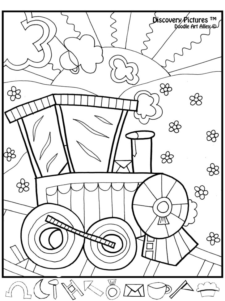 Hidden Picture Printable For Children Hidden Picture Printable For Children