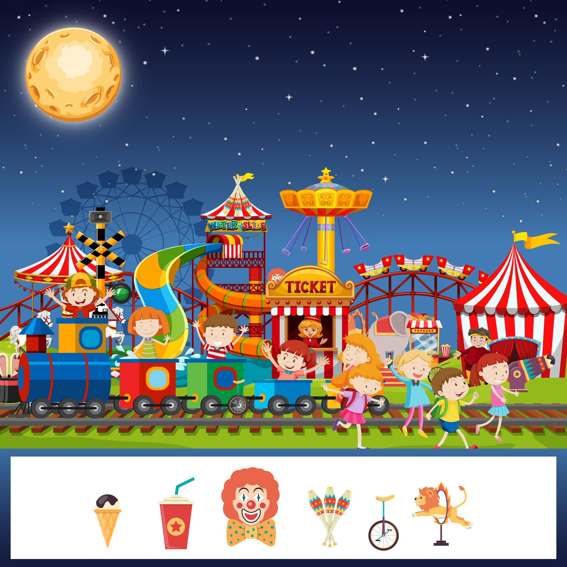 Easy Hidden Pictures Highlights - 10 Free Pdf Printables | Printablee for Easy Hidden Pictures In Color
