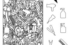 Easy Hidden Pictures Highlights – 10 Free Pdf Printables | Printablee regarding Highlights Hidden Pictures Daily Challenge