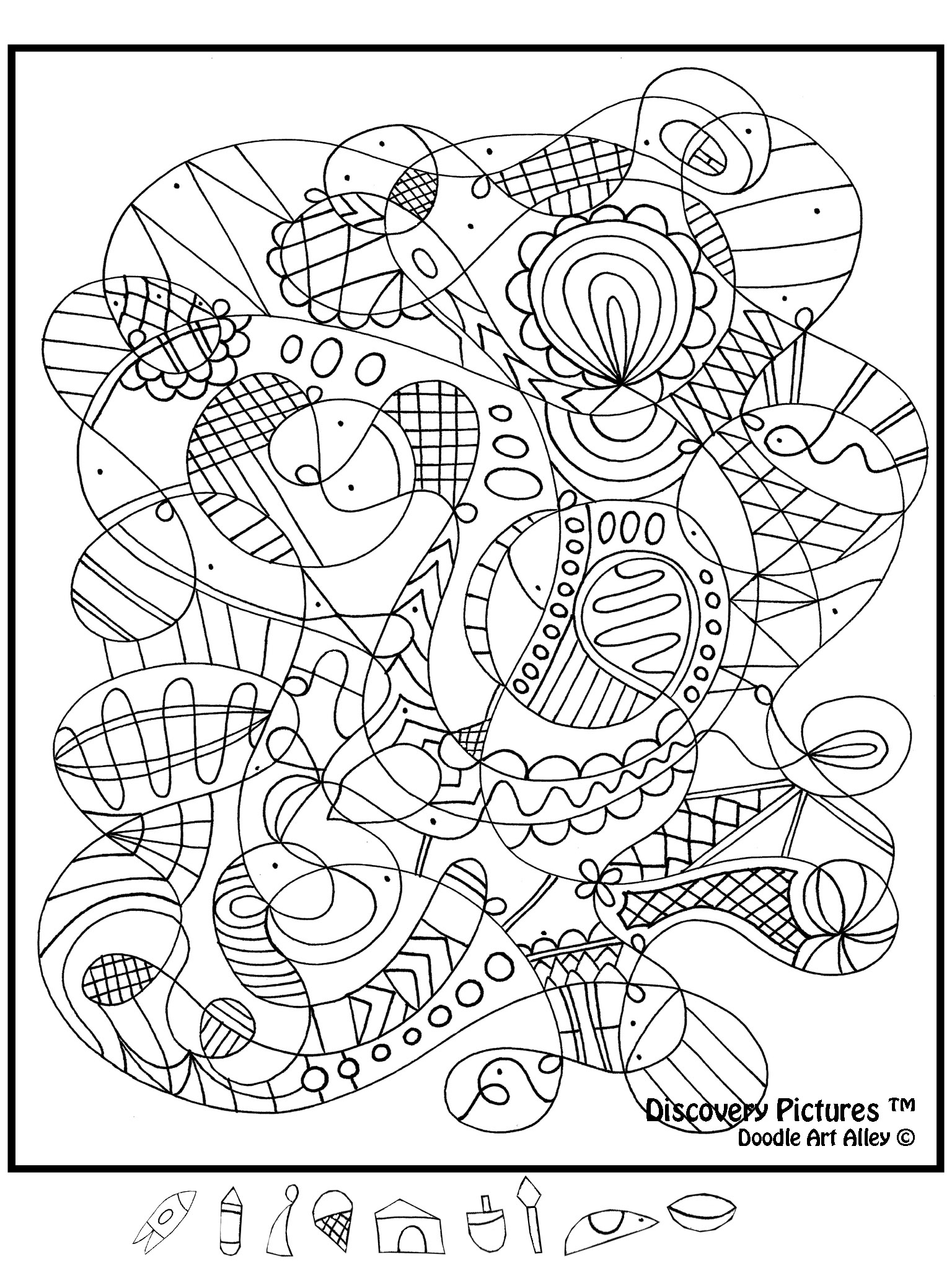 Expert Hidden Pictures - Classroom Doodles pertaining to Difficult Hidden Pictures Worksheets