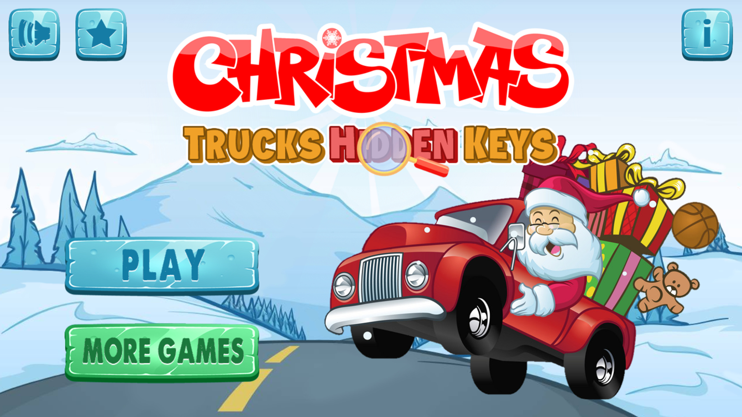 🕹️ Play Christmas Trucks Hidden Keys Game: Free Online Christmas pertaining to Christmas Hidden Pictures Online