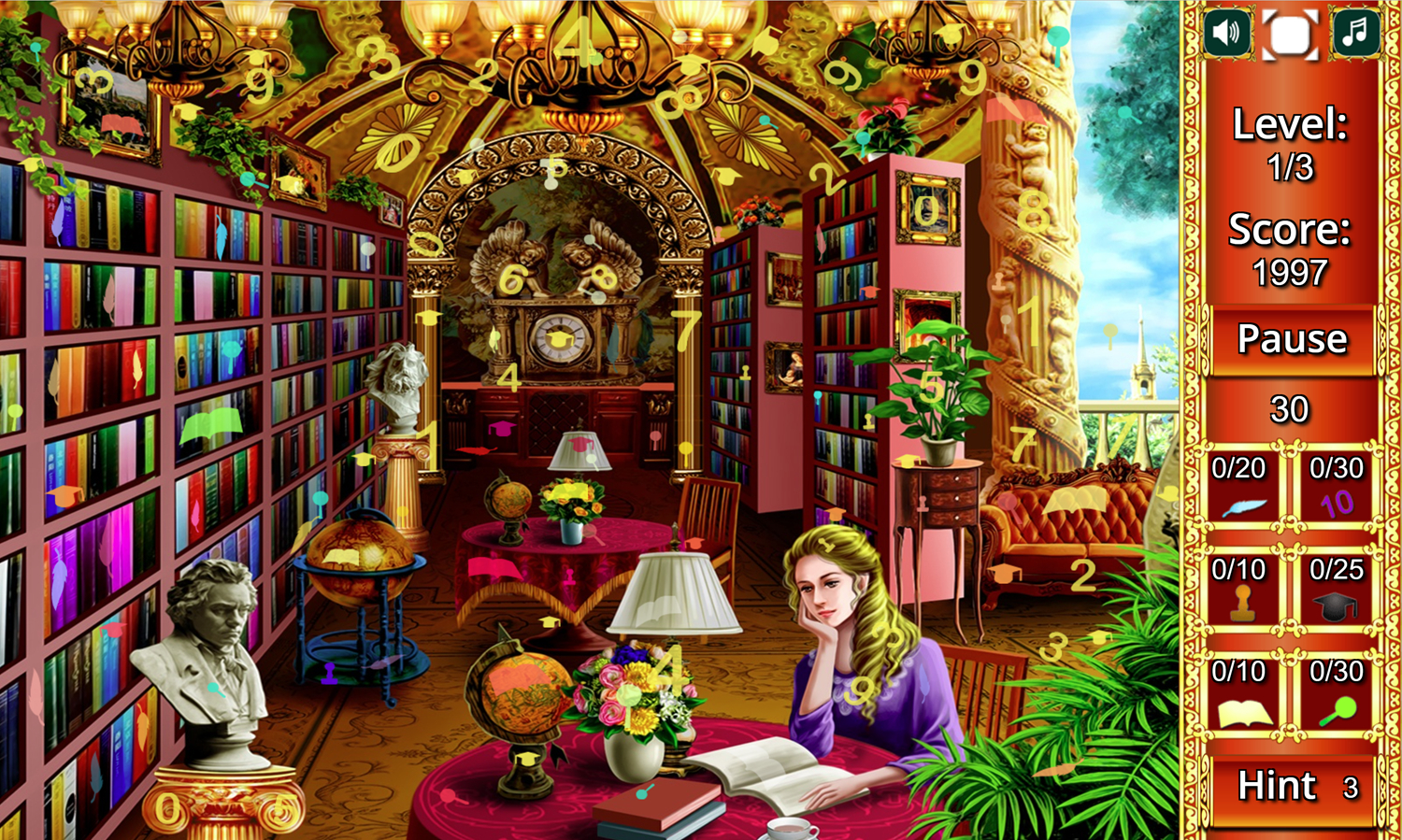 🕹️ Play Hidden Library Game: Free Online Library Hidden Objects with Hidden Objects Games For Adult Hard Level Free Download