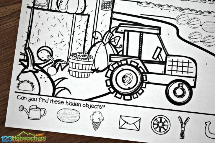 Fun Hidden Objects Pictures Free Printable