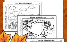 Fall Hidden Picture Printables For Kids - Mamas Learning Corner intended for Fall Hidden Picture Printable Free